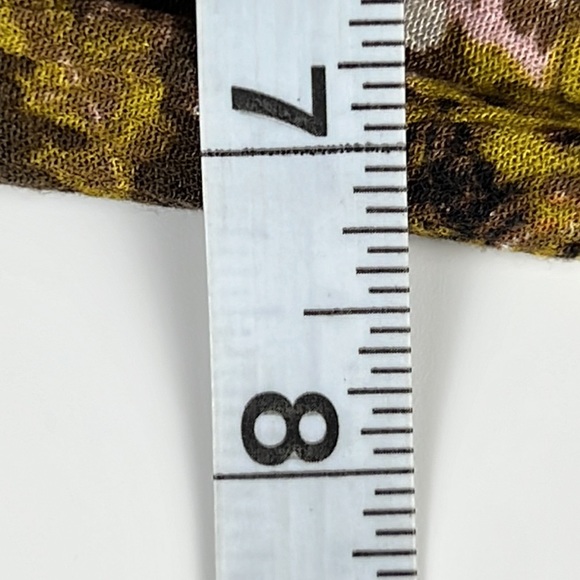 Eyeshadow Blouse Brown with Floral Print Sz: M - Picture 13 of 16